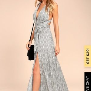 Halter Maxi Dress